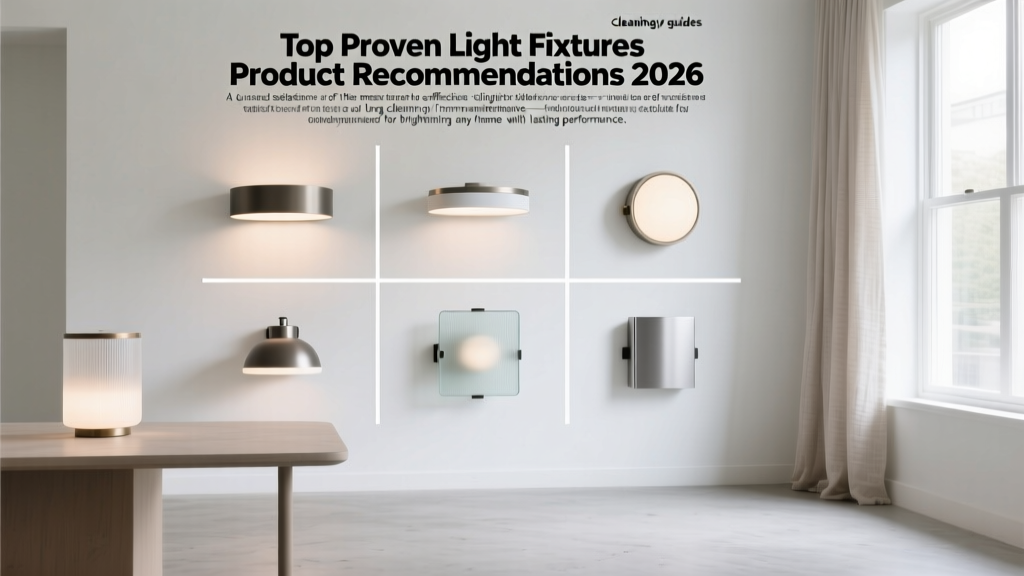 Top Proven Light Fixtures Product Recommendations 2026