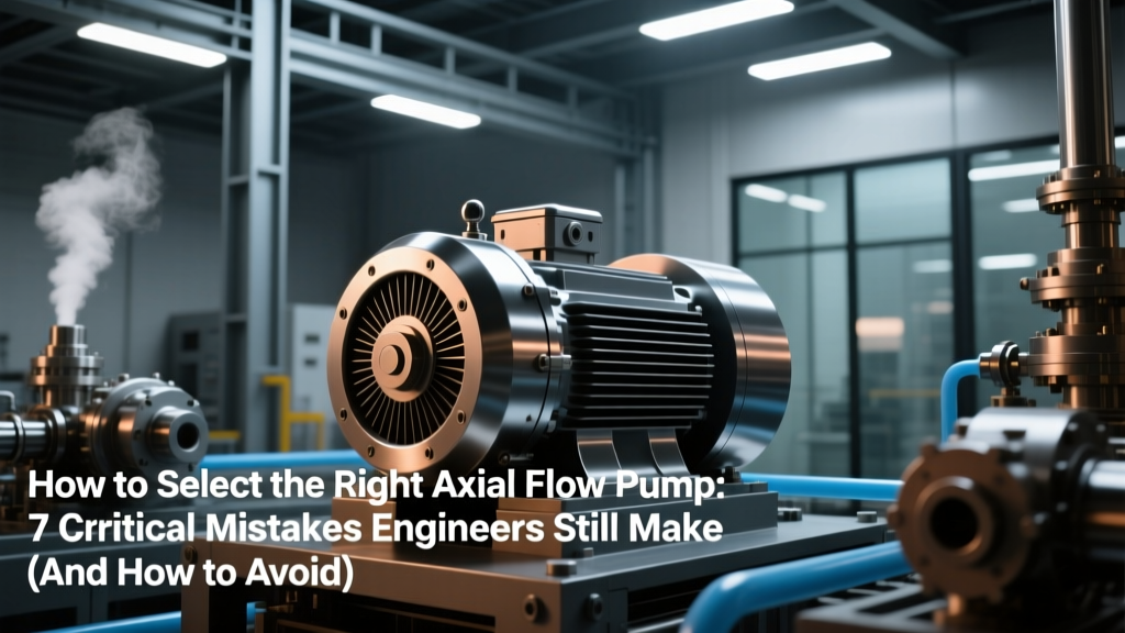 Axial Flow Pump Selection: Avoid NPSH & Cavitation Failures