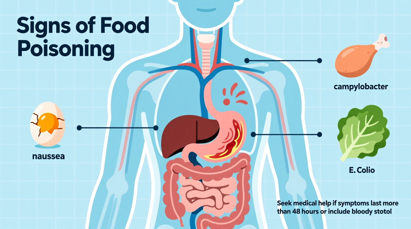 how do u know if you have food poisoning