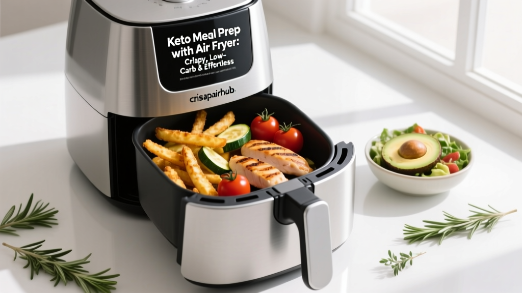 Keto Air Fryer Meal Prep: Crispy, Low-Carb & Fast