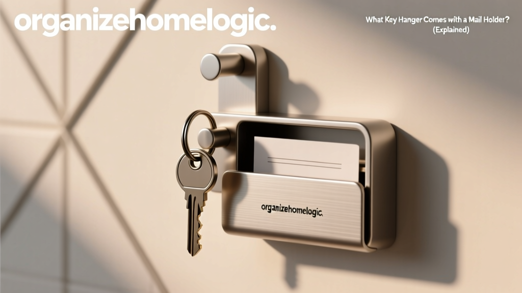 What Key Hanger Comes with a Mail Holder? (Explained)