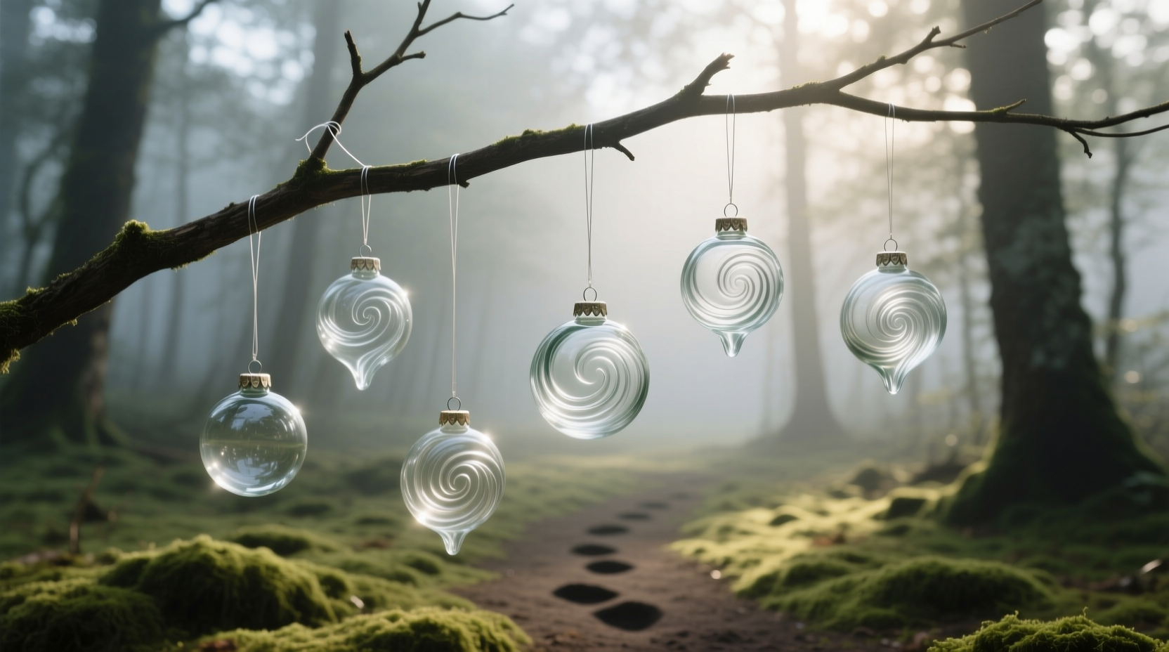 how to hang heavy glass ornaments on thin branches without snapping twigs or losing balance