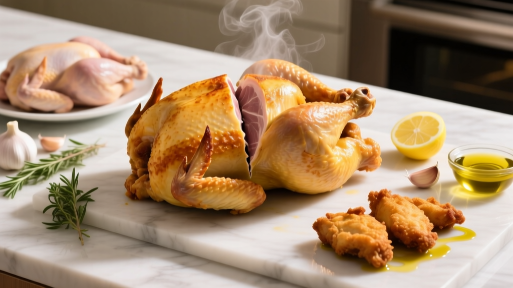How to Air Fry a 6 lb Chicken Perfectly (Crispy & Juicy)