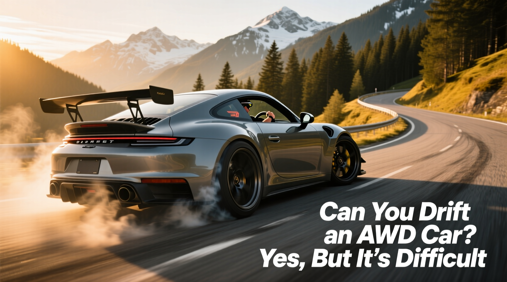 can you drift an awd car