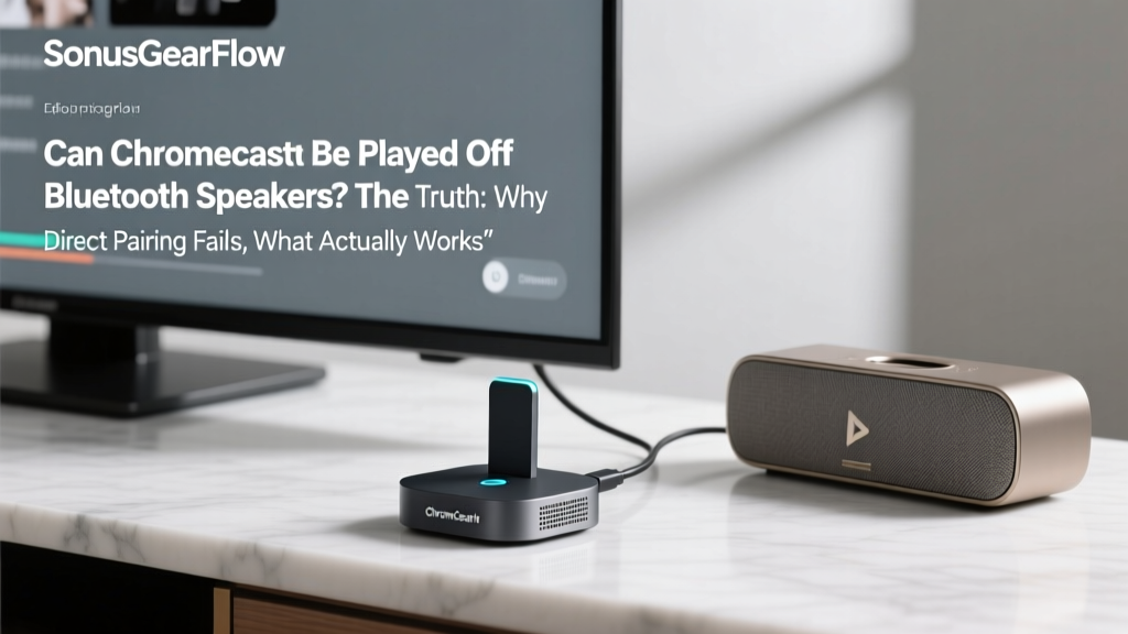 Chromecast to Bluetooth Speakers: How It Really Works