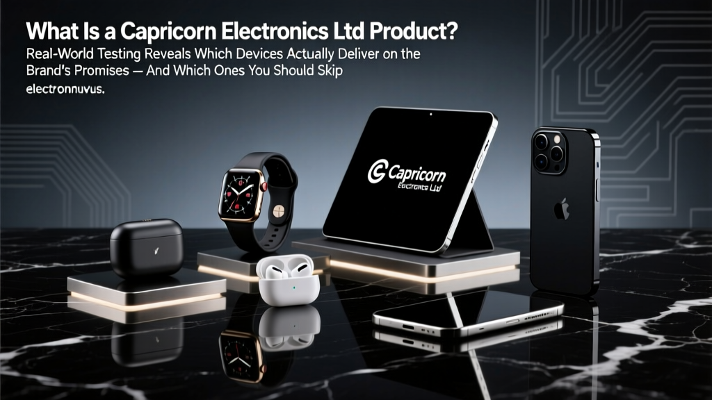 What Is a Capricorn Electronics Ltd Product? Real-World Testing Reveals Which Devices Actually Deliver on the Brand’s Promises — And Which Ones You Should Skip