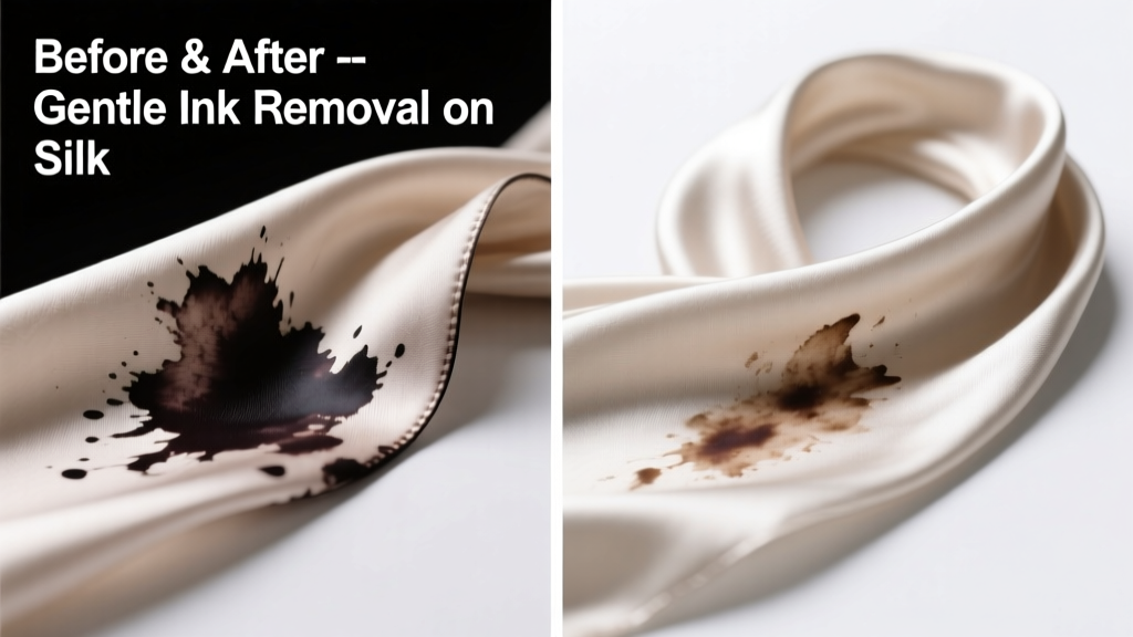 How to Remove Ink from Silk Without Damaging Fabric