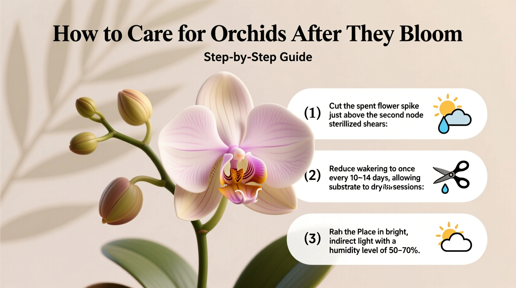 How Do You Care For Orchids After They Bloom