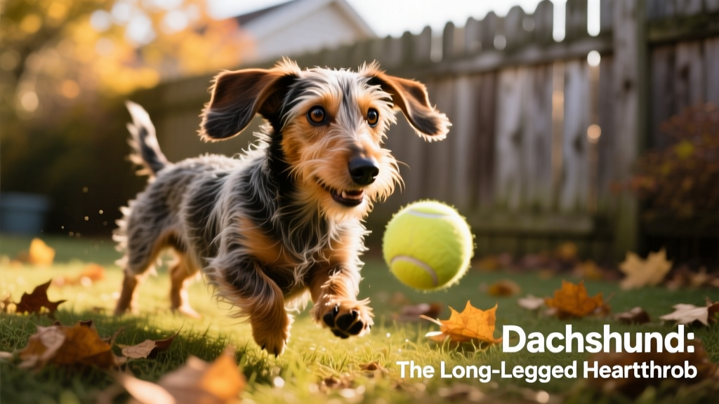 wirehair or rough dachshund