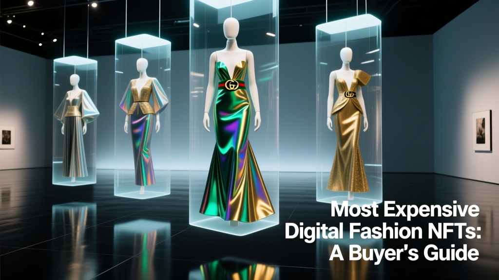 Most Expensive Digital Fashion NFTs: A Buyer's Guide
