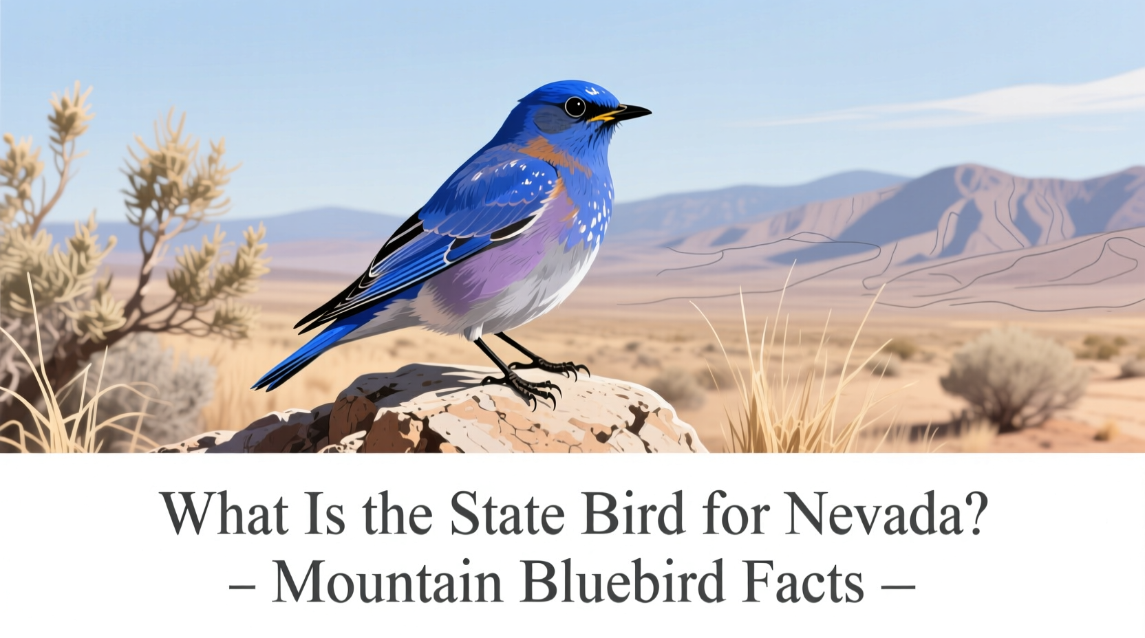 what is the state bird for nevada