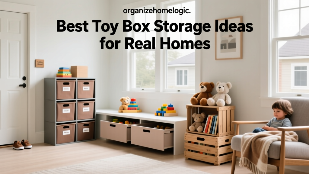 Best Toy Box Storage Ideas for Real Homes
