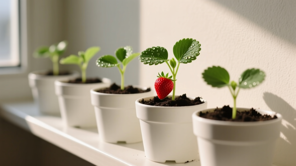 Strawberry Seeds Indoors: 7-Step Guide to Fruit in 90 Days