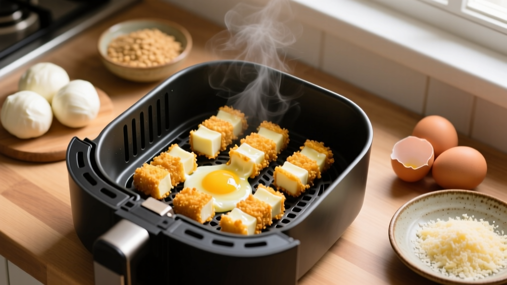 Crispy, Leak-Free Air Fryer Mozzarella Sticks