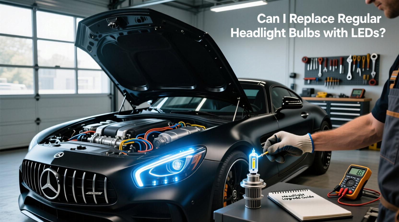 led v8 headlight bulb,Can I replace regular headlight bulbs with LEDs? buying guide