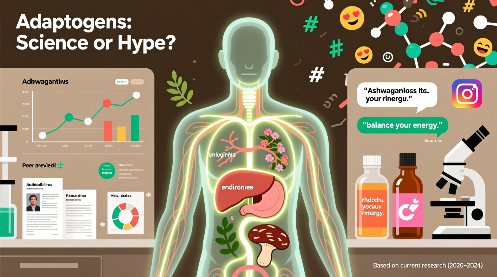are adaptogens legit or just wellness buzzwords with no science