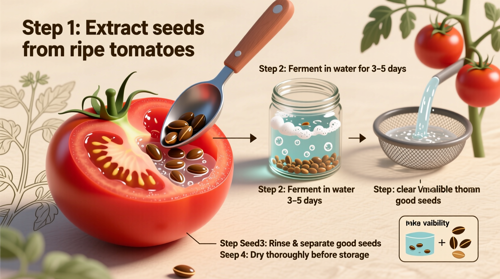 How to Save Tomato Seeds: Complete Step-by-Step Guide