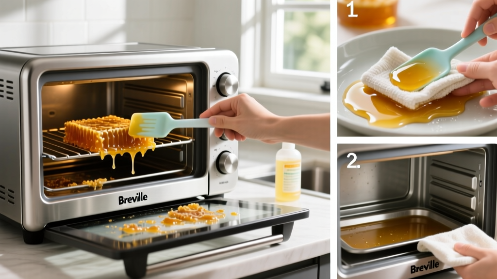 Proven: How to Get Honey Out of Toaster Oven Fast