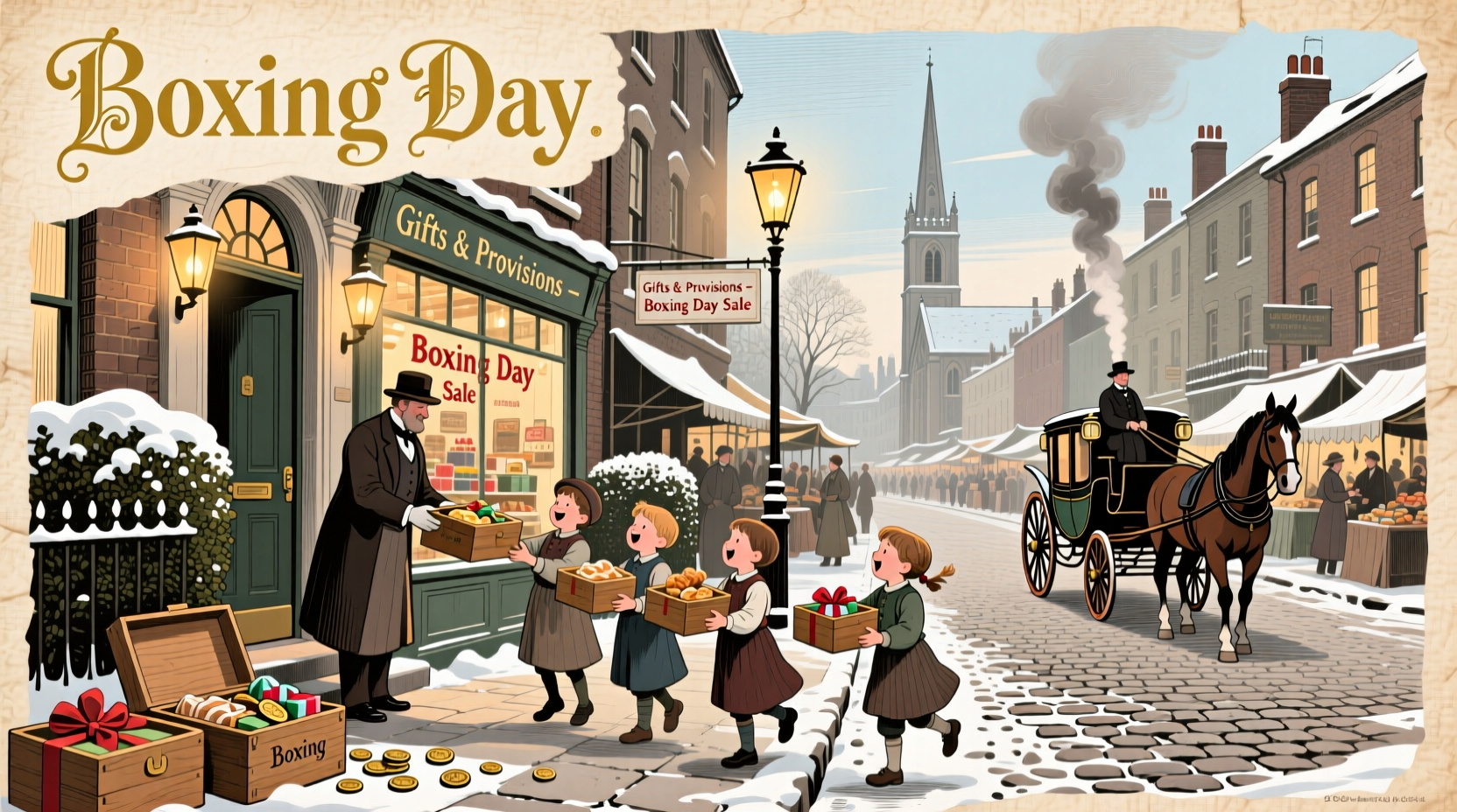 why is the day after christmas called boxing day