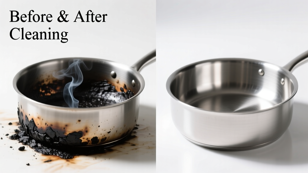 How to Remove Burnt Food from Pots, Pans, and Surfaces