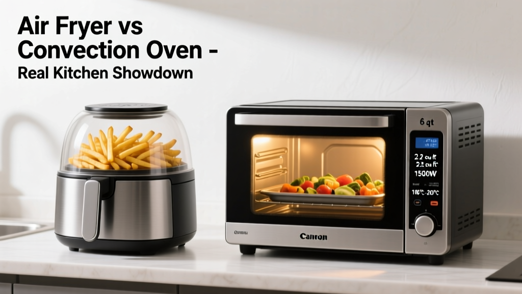 Air Fryer vs Convection Oven: Real Kitchen Showdown