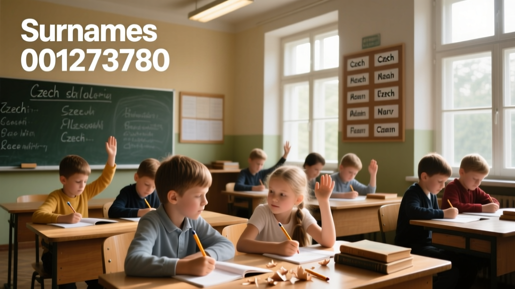 Czech Surnames: Linguistic Roots, Historical Evolution, and Educational Applications in Early Childhood Development