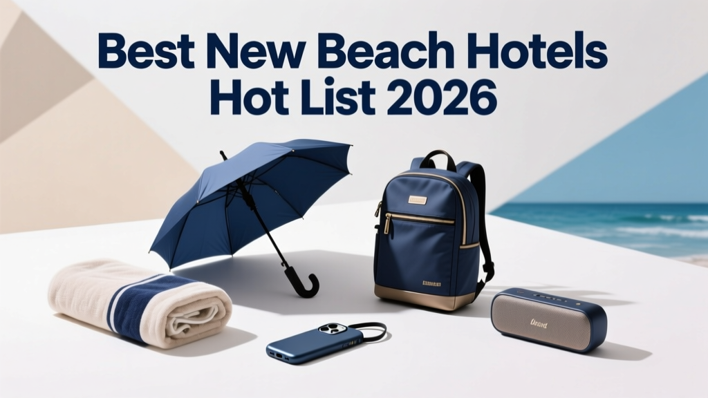 Best New Beach Hotels Hot List 2026: 12 Architecturally Bold, Sustainability-Certified Resorts Opening This Year