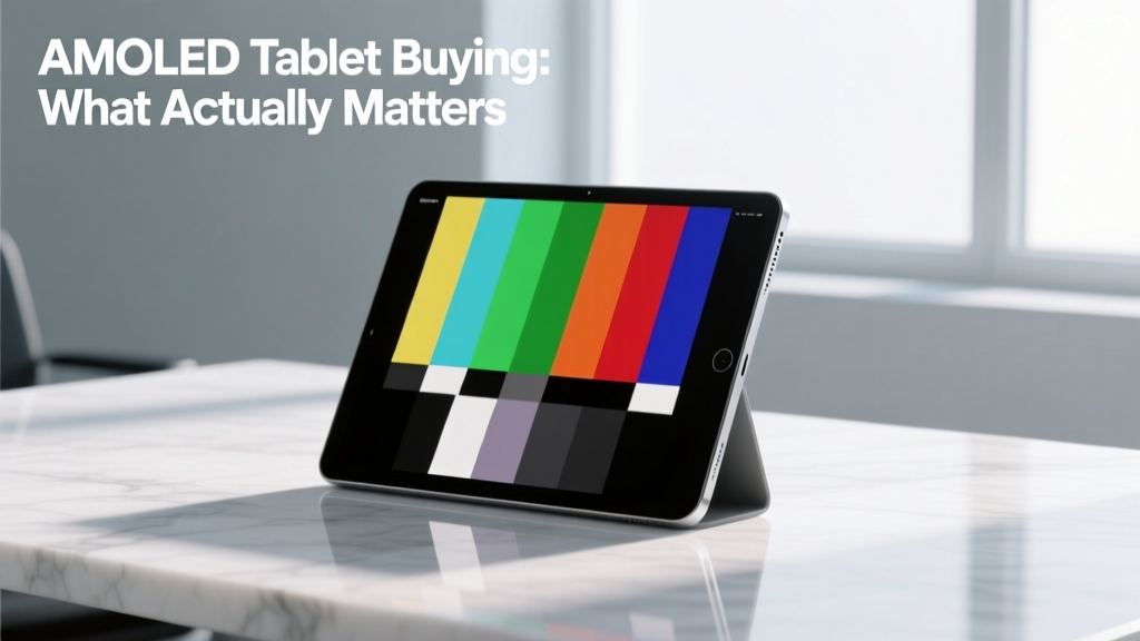 Best AMOLED Tablets 2026: What Really Matters