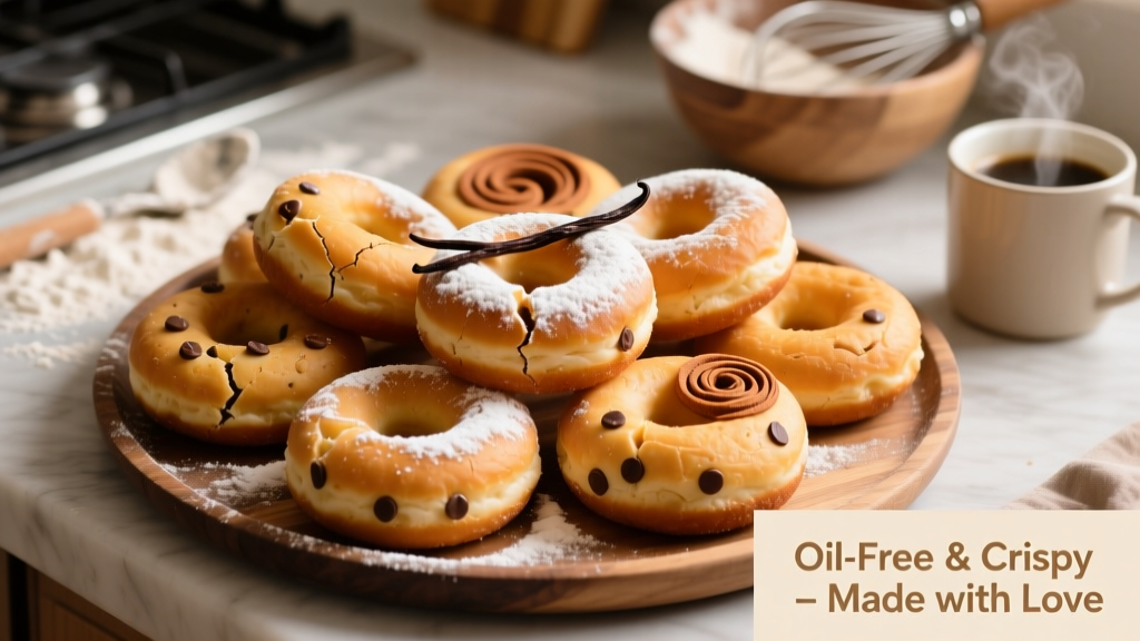 Air Fryer Cake Donuts: Crispy, Light & Oil-Free