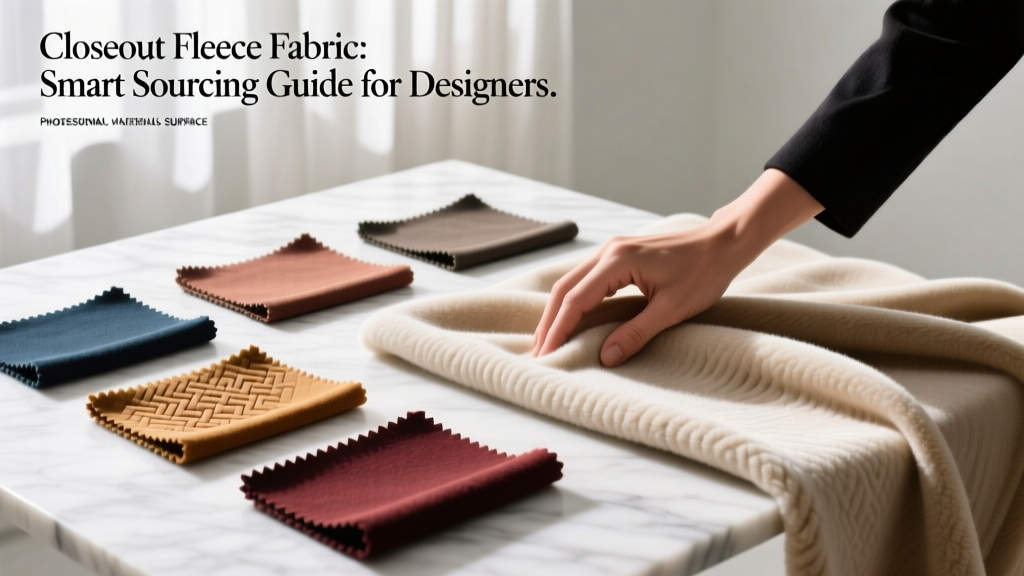 Closeout Fleece Fabric: Smart Sourcing Guide for Designers