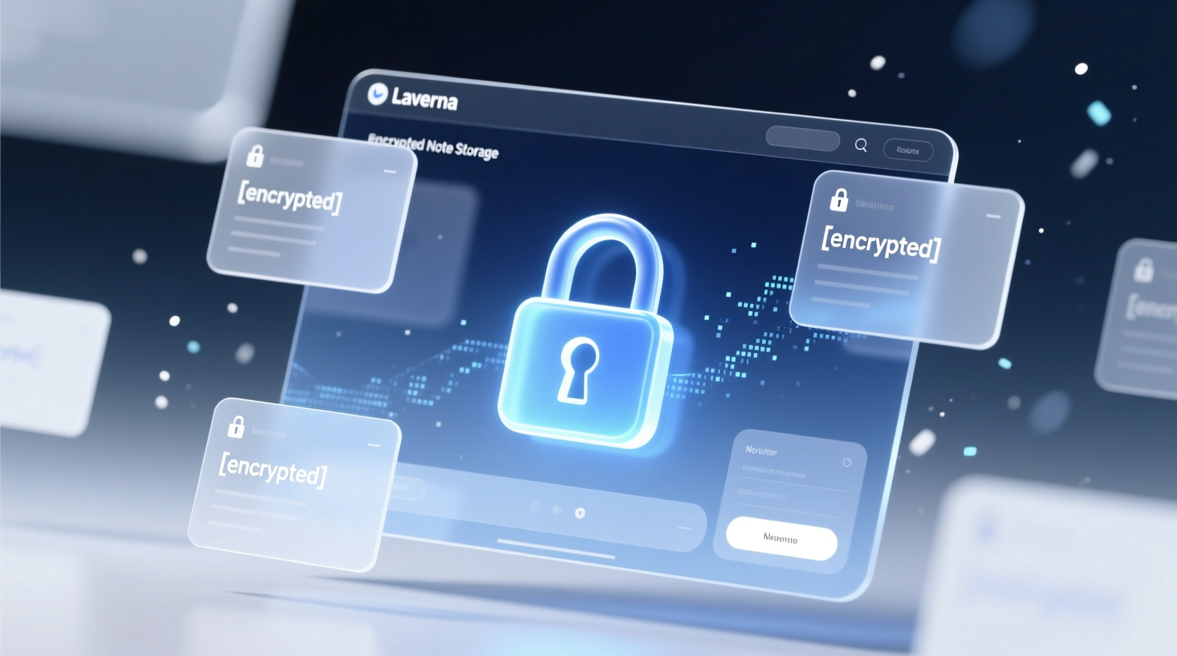 laverna encrypts and stores notes right in your browser