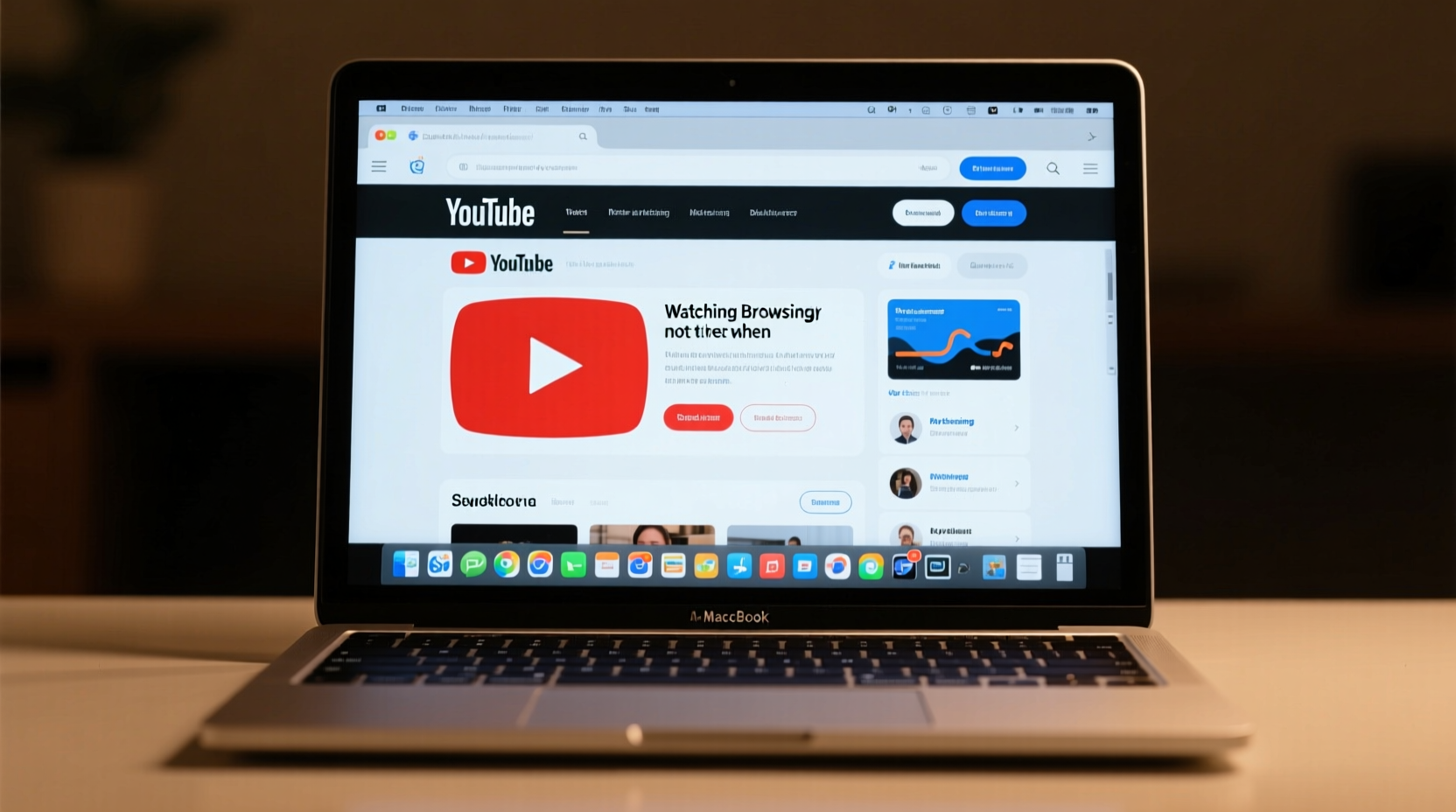 why does my macbook get hot when watching youtube but not other sites