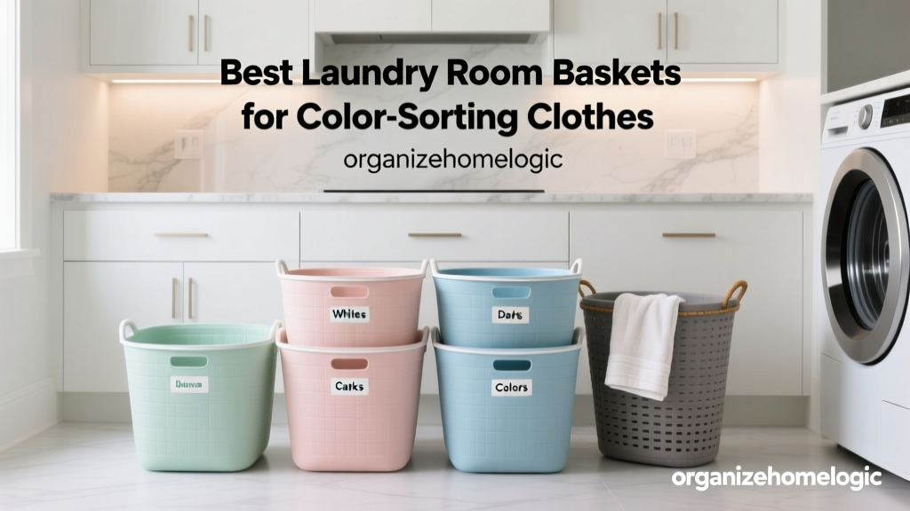 Best Laundry Room Baskets for Color-Sorting Clothes