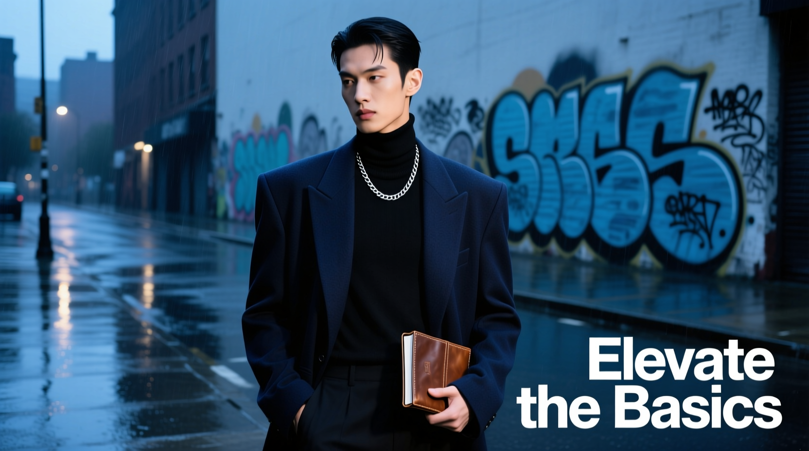 how to style a black turtleneck so it doesnt look too basic