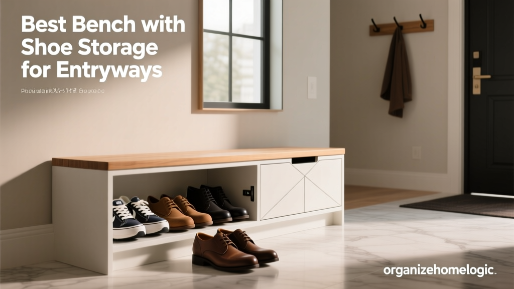 Best Bench with Shoe Storage for Entryways