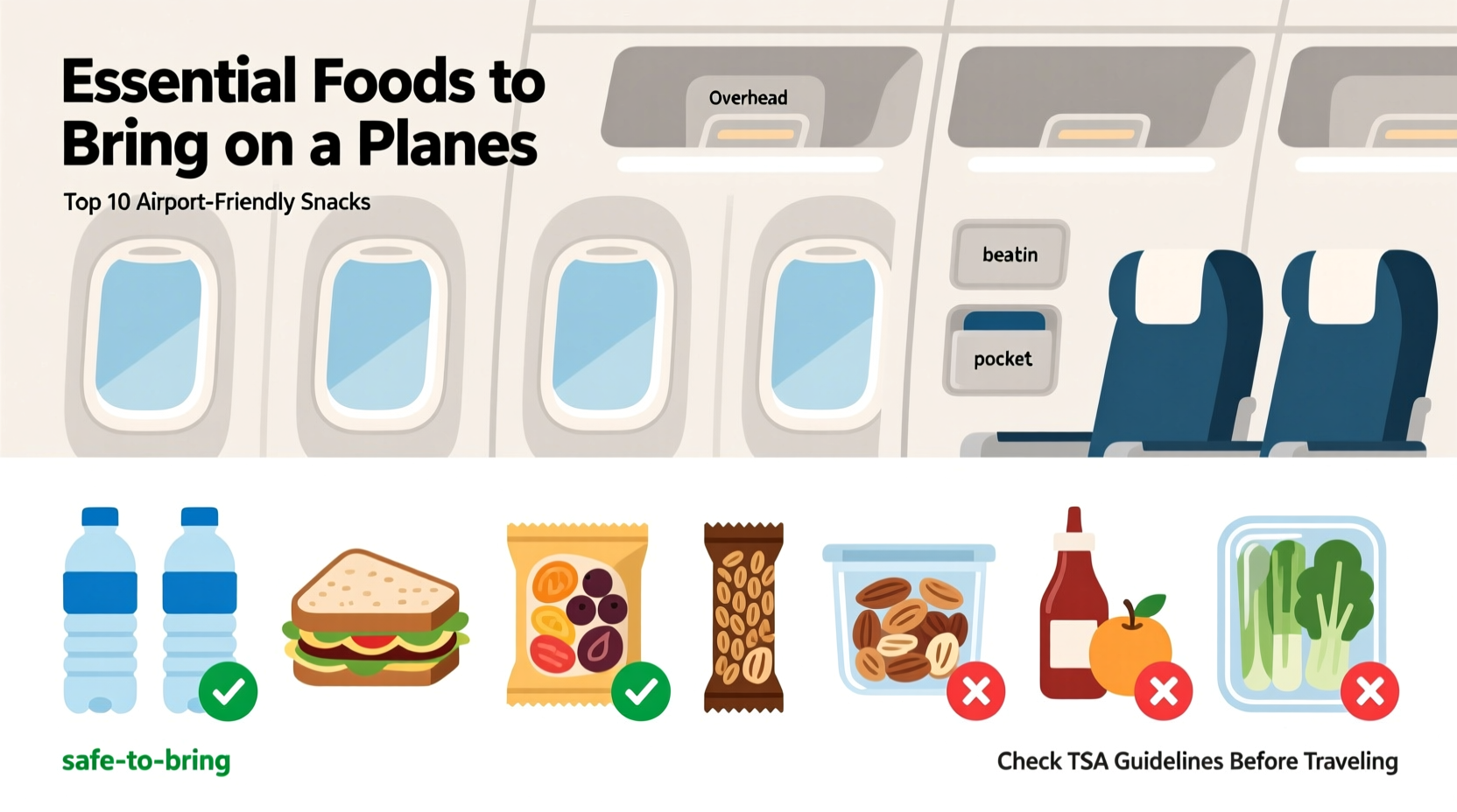 What Food Can I Take on a Plane: Complete TSA Guide