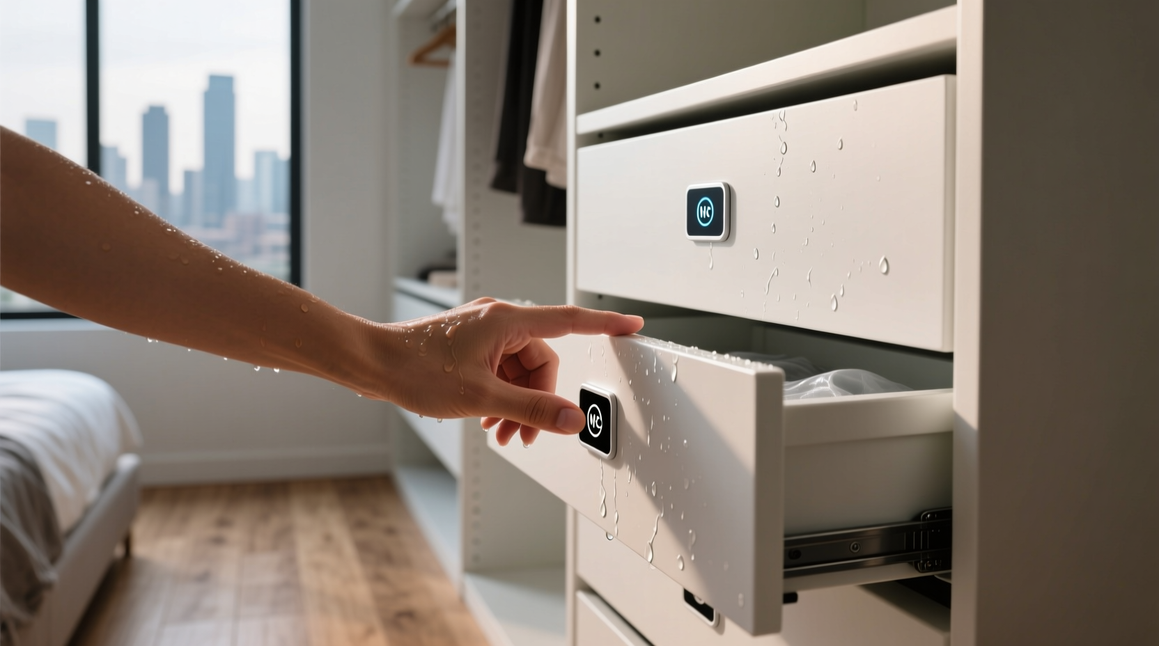 closet organizers with nfc tags vs qr codes