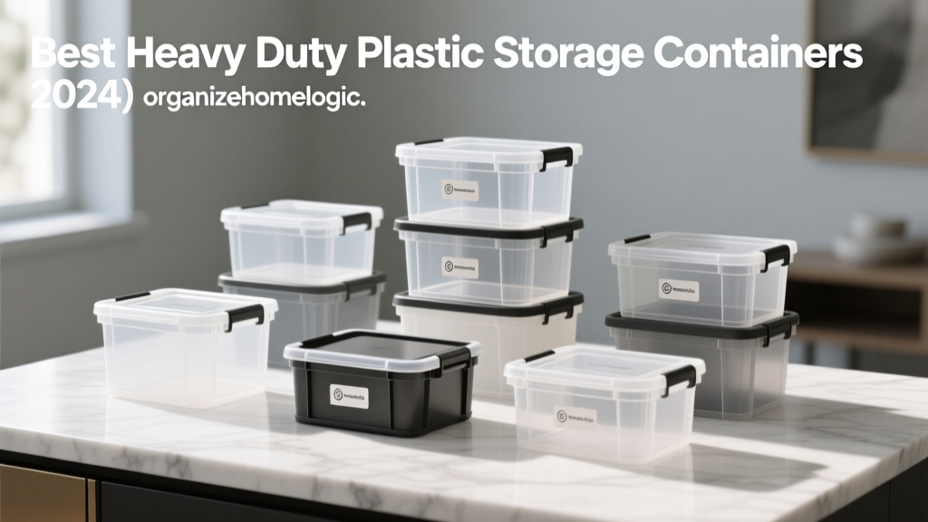 Best Heavy-Duty Plastic Storage Containers (2024)