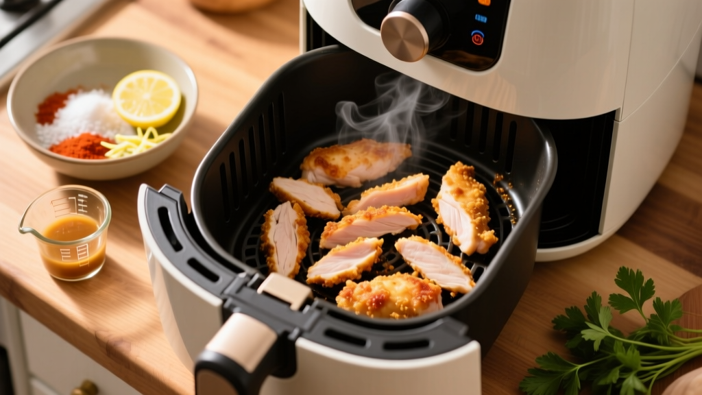 Crispy Chicken Tenders Without Breadcrumbs (Air Fryer)