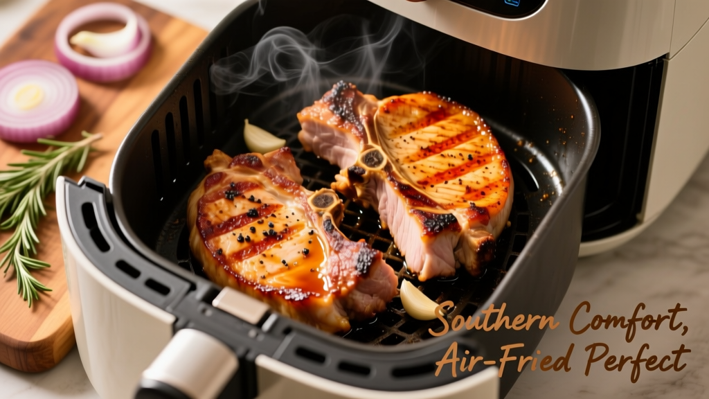 Southern Pork Chops in Air Fryer: Crispy, Juicy & Safe