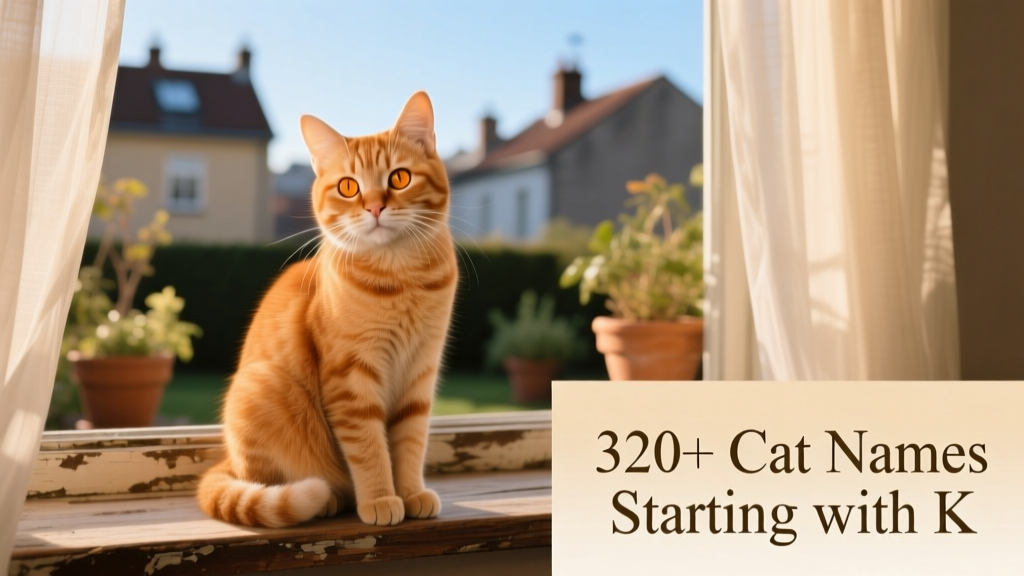 A curious ginger cat sitting on a sunlit windowsill, looking thoughtfully at the camera