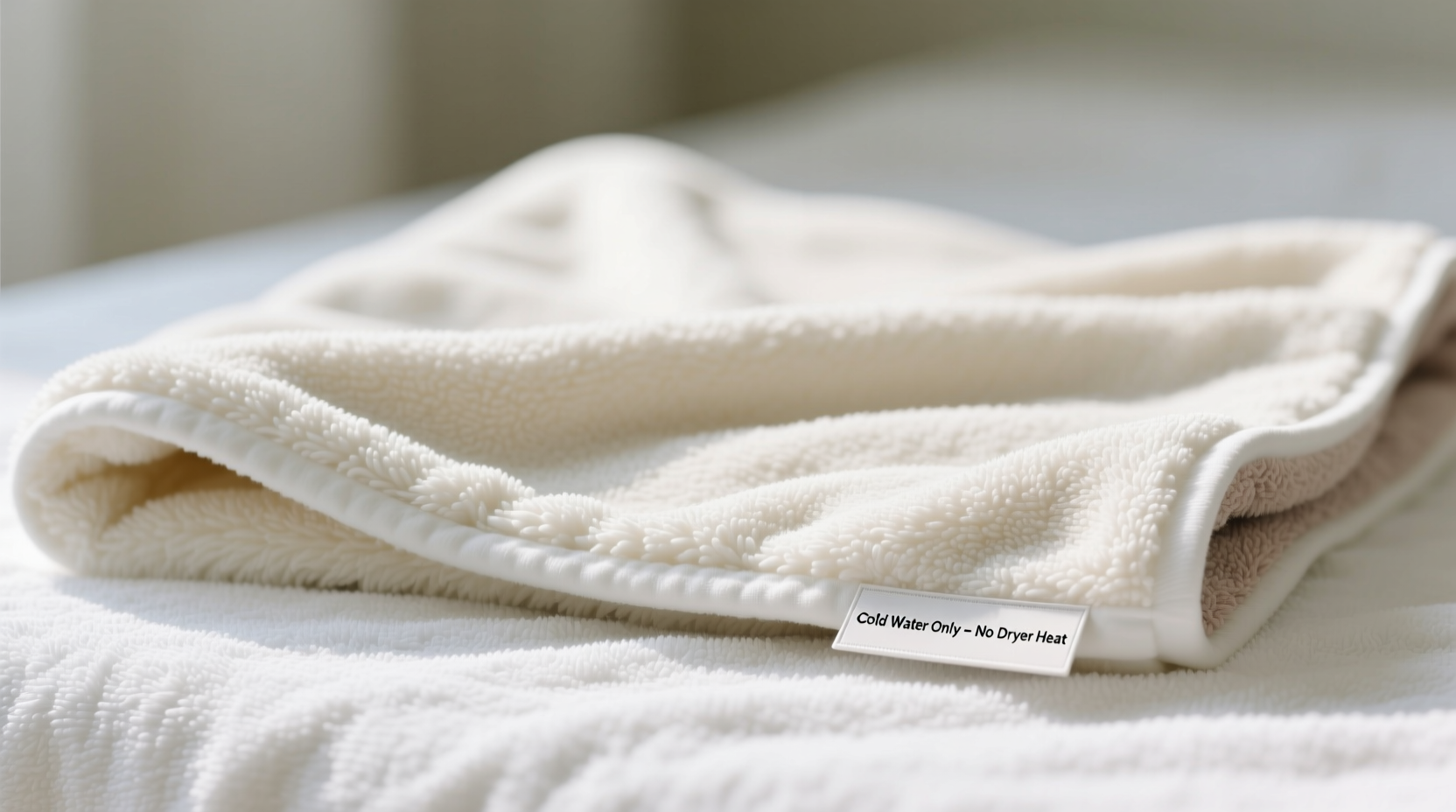 how to wash a reversible fleece blanket safely