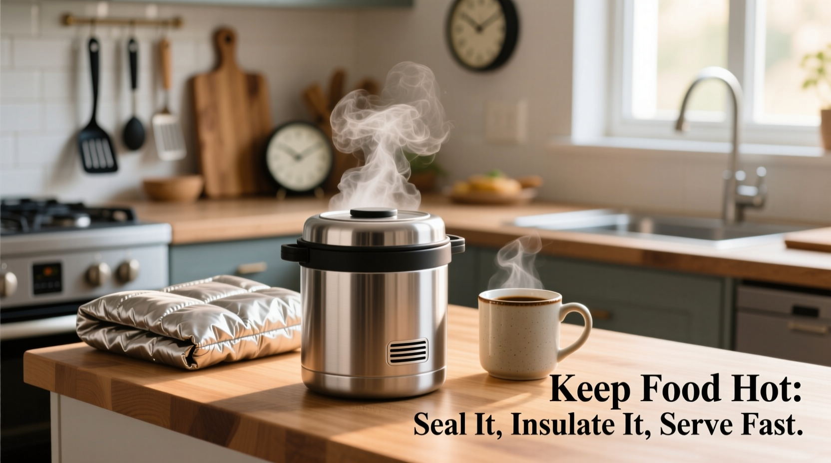 how to keep food hot