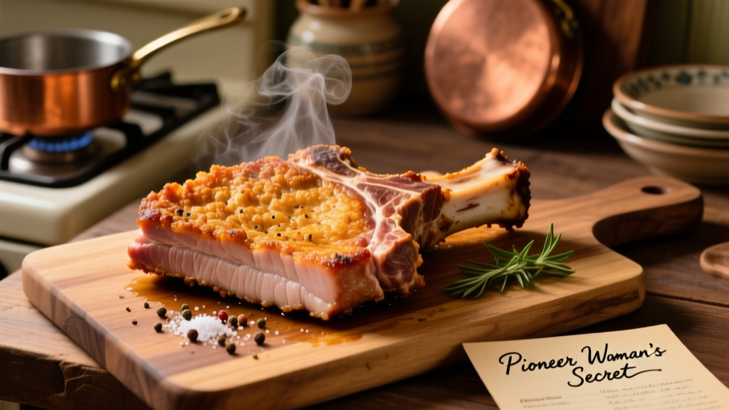 Pioneer Woman Pork Chops in Air Fryer (Crispy & Juicy!)