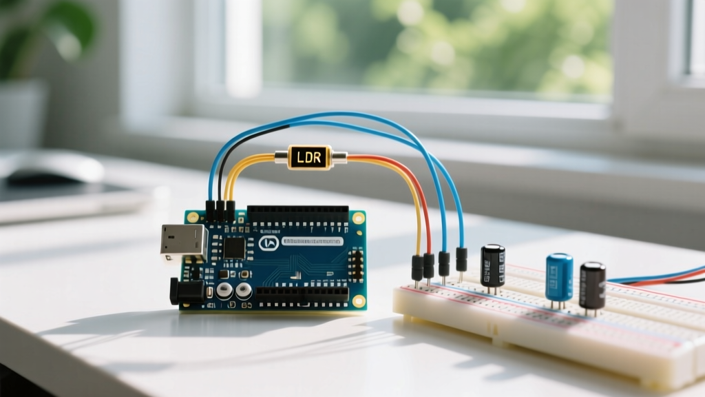 LDR and Arduino Interfacing: A Beginner Light Sensor Guide