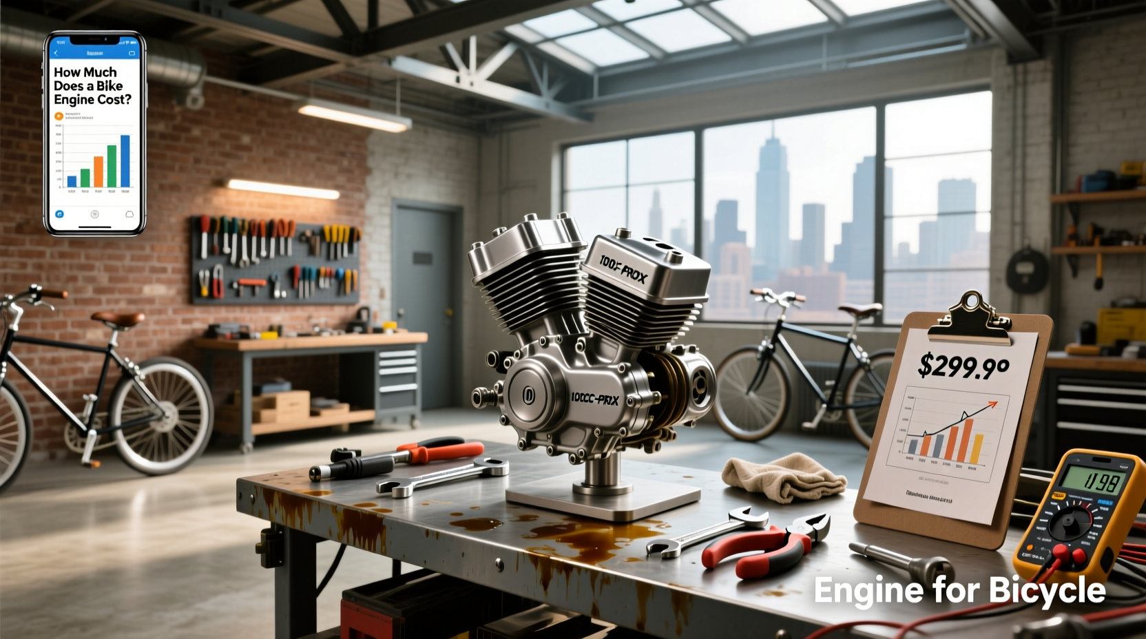 How to Choose Engine for Bicycle 100cc, How Much Does It Cost? Buying Guide