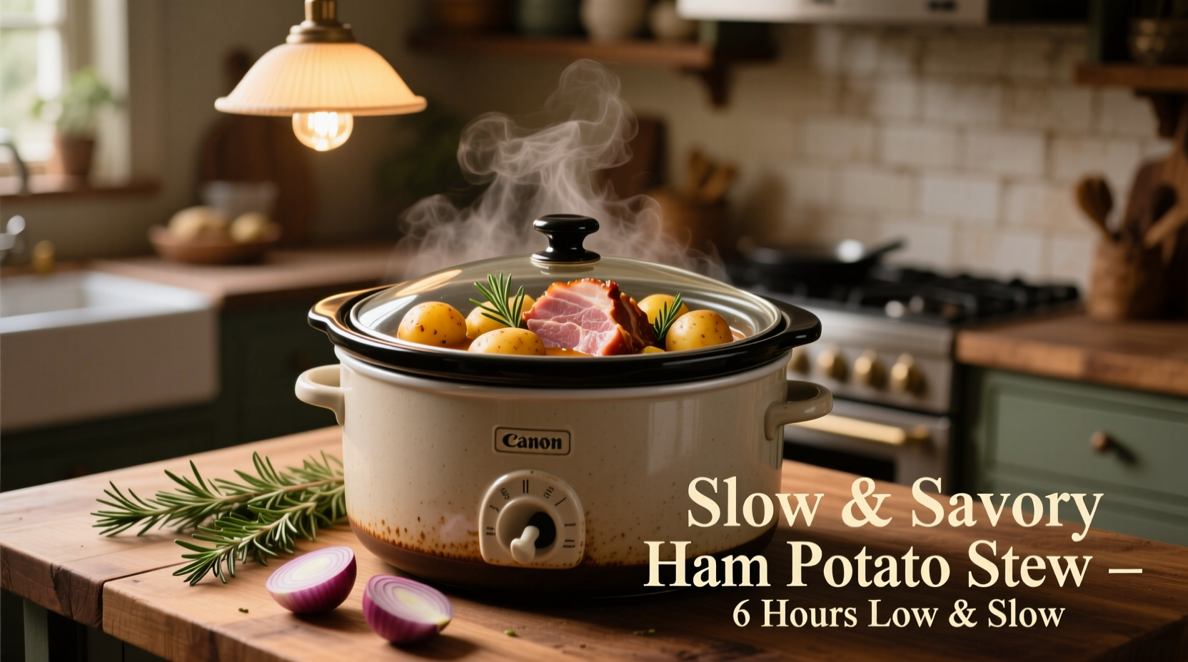 Perfect Ham Potato Slow Cooker Recipe: Effortless Leftover Magic