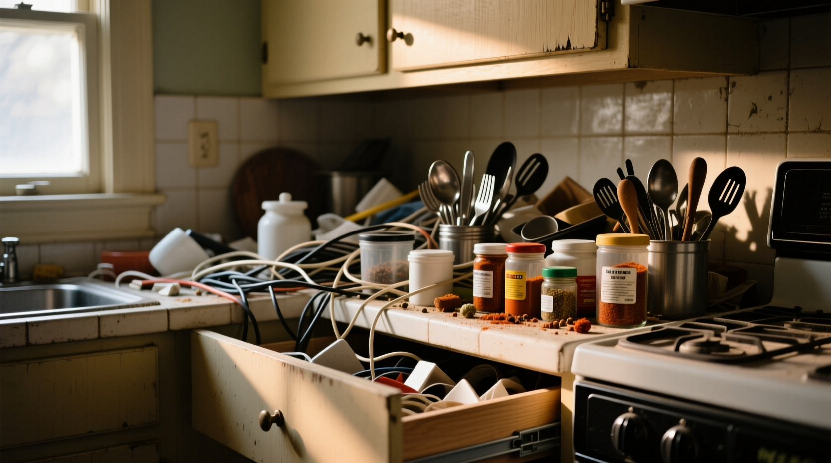 why your kitchen cabinets always feel cluttered