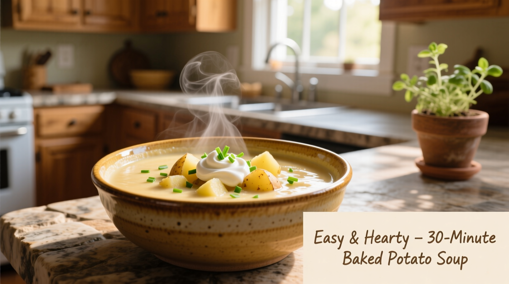 Easy Loaded Baked Potato Soup Recipe in 30 Minutes