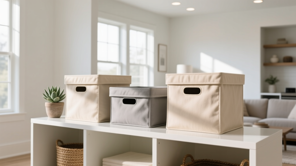 Best Fabric Cube Bins for Standard Shelves
